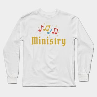 Black Music Ministry T-Shirt Long Sleeve T-Shirt